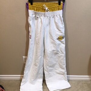 Nike x Ambush NBA collection Lakers  Summit White Wide Leg Side Snap Pants-S